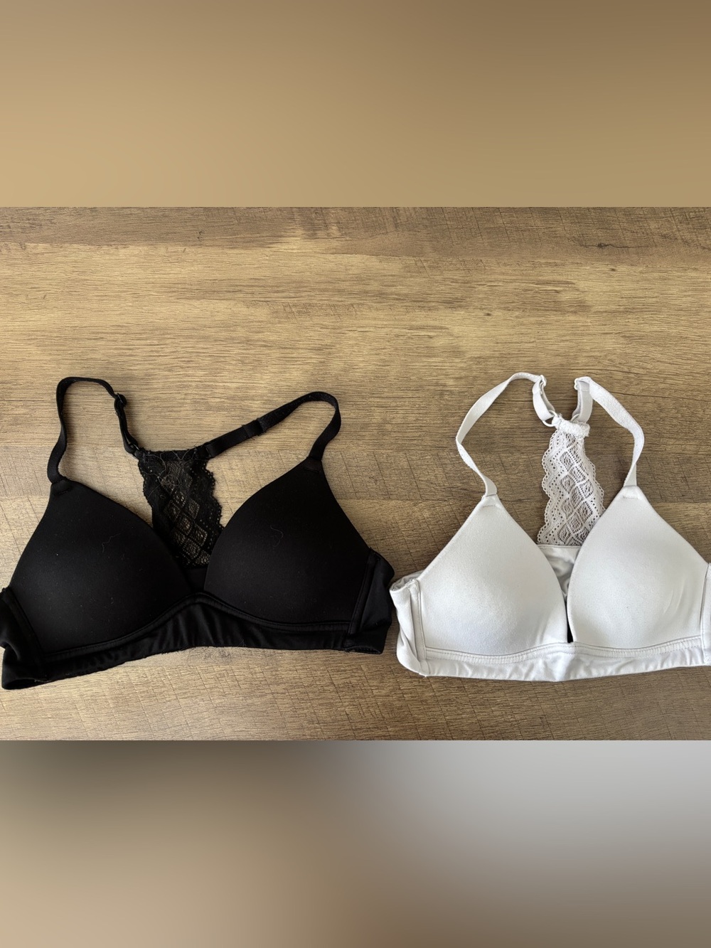 Delta Wireless Bra Duo - Black & White